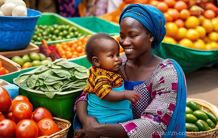 코트디부아르 노동 시장 현황 - Dynamic Ivorian Youth in a Modern Urban Setting**
A group of diverse young Ivorian professionals, sm...